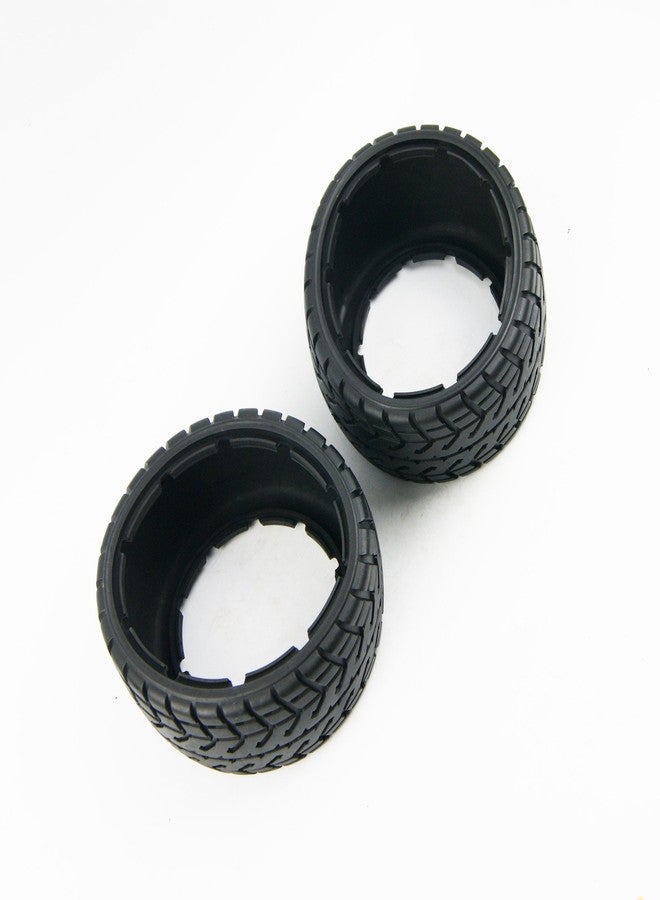 TITRACING Rear on Road tires tyre Set for 1/5 HPI Kingmotor ROVAN rofun Baja 5B SS 170mm x 80mm - Image 2